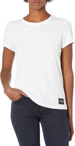 Calvin Klein Women's Premium Performance Crew Neck T-Shirt (Standard and Plus)